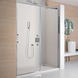 Merlyn 8 Series Frameless 1200 Sliding Shower Door