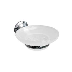 Miller Metro Soap Dish Chrome and Satin Chrome 6304C S