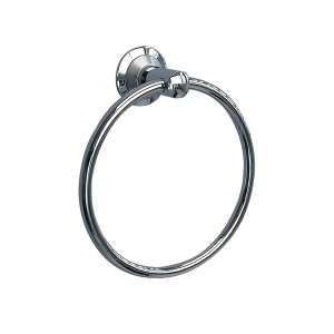Miller Metro Towel Ring Chrome and Satin Chrome 6305C S
