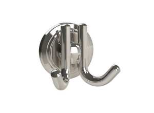Miller Oslo Polished Nickel Double Hook 8023MN