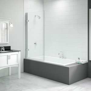 Merlyn Vivid Hinged Square Bath Screen DIBS0024