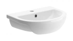 Moods Veneto Semi Recessed Basin 500 x 390mm