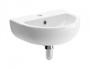 Moods Veneto Cloakroom Basin And Bottle Trap 450 x 400mm