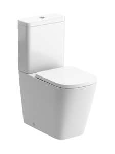 Moods Linden Rimless Comfort Height Closed Back Close Coupled Toilet