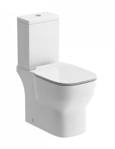 Moods Ayrton Close Coupled Partly Shrouded WC And Soft Close Seat