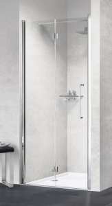 Novellini Young 1BS Bifold Shower Door 900 Left Hand Y21BS87S 1K
