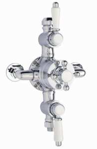 Nuie Victorian Triple Thermostatic Shower Valve A3089E