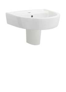 Nuie Pick and Mix 520mm Basin and Semi Pedestal CPV004
