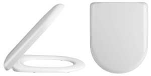 Nuie D Shaped Soft Close Toilet Seat NTS002