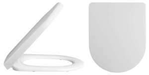 Nuie Luxury D Shaped Toilet Seat NTS007