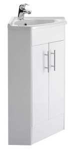 Nuie Mayford 2 Door Corner Cabinet and Basin NVC180A