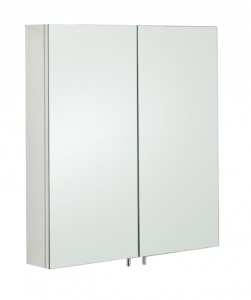 RAK Delta Stainless Steel Double Mirror Cabinet 670 x 120 12SL801