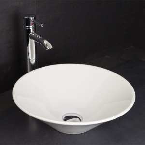 RAK Cone Countertop Washbasin 380 x 380 OC160AWHA