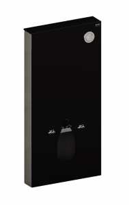 RAK Obelisk Black Cistern Cabinet for Wall Hung Pan 483 x 108 FS04RAKCABBLK