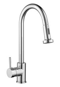 RAK Pull Out Kitchen Sink Mixer Tap with Side Lever RAKKIT013