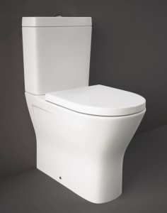 RAK Resort Maxi Close Coupled Fully Skirted WC inc. Soft Close Seat 360 x 650