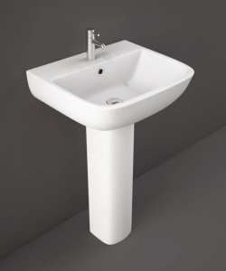 RAK Series 600 2 Tap Hole Basin 520 x 425 SE2501NCHAWHA