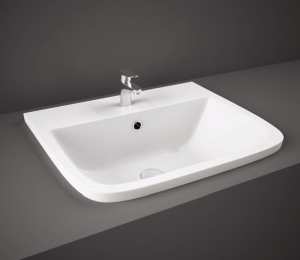 RAK Series 600 Inset 2 Tap Hole Vanity Bowl 500 x 425 SE0903NCHAWHA