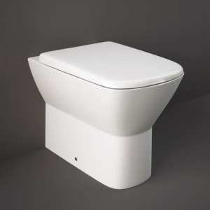 RAK Summit Back To Wall WC Pan inc. Soft Close Toilet Seat 360 x 540