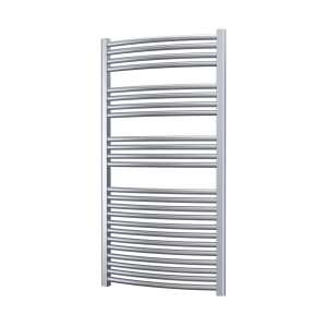 Radox Premier Curved 1200 x 600 CHROME Towel Radiator