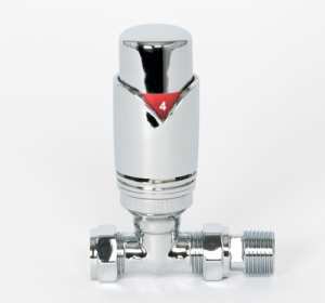 HomeSupply TRV 15mm Radiator Valve Straight