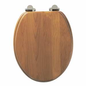 Roper Rhodes Traditional Solid Wood Toilet Seat Antique Pine Soft Close