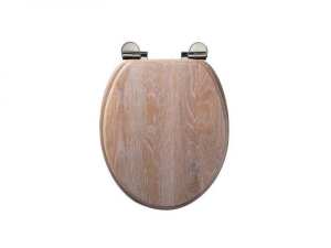 Roper Rhodes Traditional Solid Wood Toilet Seat Solid Limed Oak