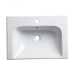 Roper Rhodes Breathe 610mm 1 Tap Hole Ceramic Basin BRE600C