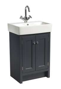 Roper Rhodes Hampton Slate Grey 550 Unit and Basin HAM550B.SG HAM560C