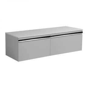 Roper Rhodes Pursuit 1200 Light Grey Vanity Unit and Worktop PUR1200LG SSW12042