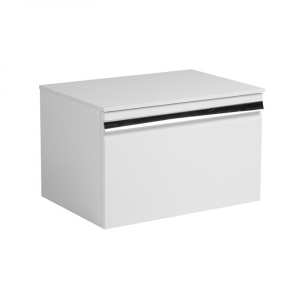 Roper Rhodes Pursuit 600 White Gloss Vanity Unit and Worktop PUR600W SSW6042