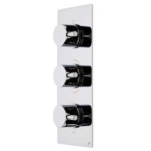 Roper Rhodes Event Round Triple Concealed Shower Valve SV1409