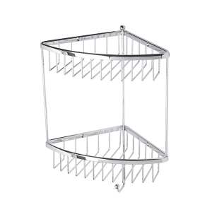 Roper Rhodes Madison Wire Double Corner Shower Basket WB50.02