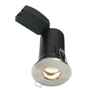 Saxby shieldPLUS MV Bathroom Fixed Halogen Downlight 50688