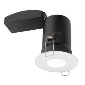 Saxby shieldPLUS MV Bathroom Fixed Halogen Downlight 61061