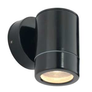 Saxby Odyssey Outdoor Non Automatic LED Wall Light ST5009BK