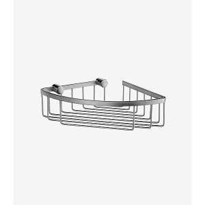 Smedbo Sideline Design Corner Soap Basket Brushed Chrome