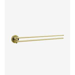 Smedbo Villa Swing Arm Towel Rail Brass