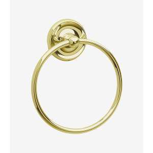 Smedbo Villa Towel Ring Brass