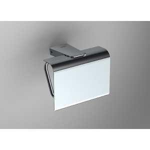 Sonia S6 Toilet Roll Holder With Flap Chrome 161034