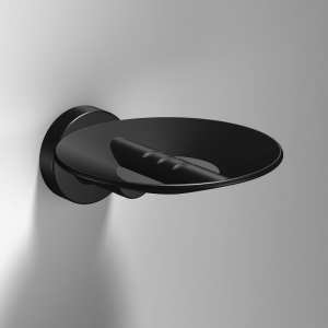 Sonia Tecno Project Metal Soap Dish Black 166251