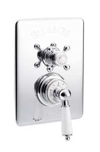 St James Traditional Concealed Thermostatic Shower Valve SJ7600 Chrome