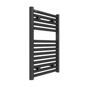 Tissino Hugo Towel Rail 652 x 400 Anthracite Factory Filled Electric