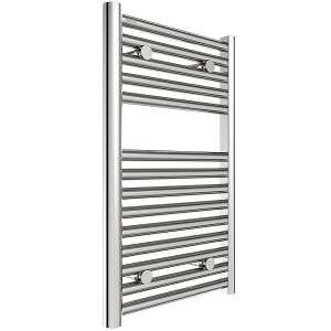 Tissino Hugo Towel Rail 652 x 400 Chrome Factory Filled Electric