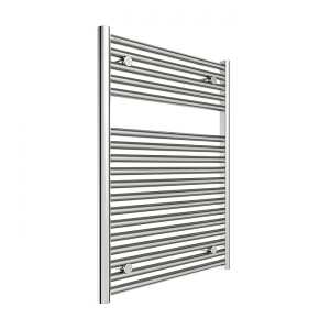 Tissino Hugo Towel Rail 812 x 600 Chrome Factory Filled Electric