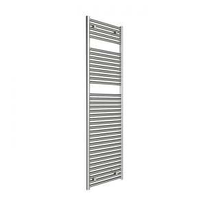 Tissino Hugo Towel Rail 1652 x 500 Chrome Factory Filled Thermo Electric