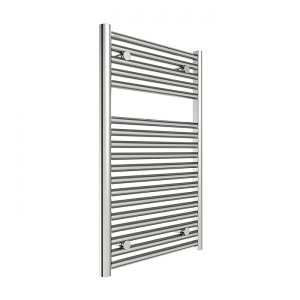 Tissino Hugo Towel Rail 812 x 500 Chrome Factory Filled Thermo Electric