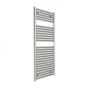 Tissino Hugo Towel Rail 1212 x 500 Chrome Factory Filled Thermo Electric