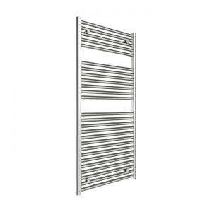 Tissino Hugo Towel Rail 1212 x 600 Chrome Factory Filled Thermo Electric