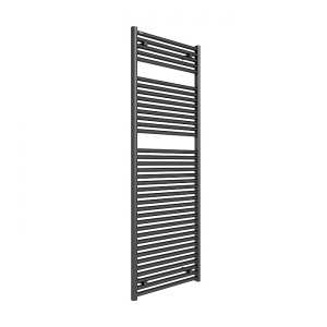 Tissino Hugo Towel Rail 1652 x 600 Anthracite Factory Filled Electric